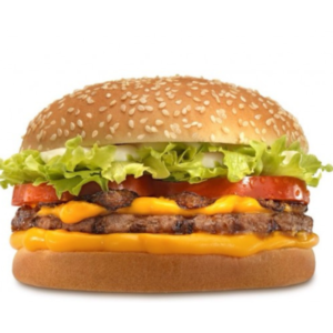 Double Cheese Burger (Meal)