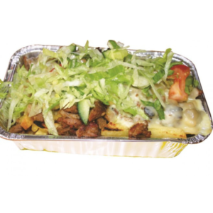 Kapsalon ( Chicken shish with chip ) Large
