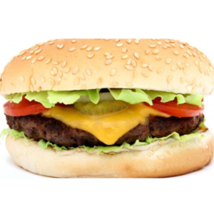 Single Cheese Burger (Meal)